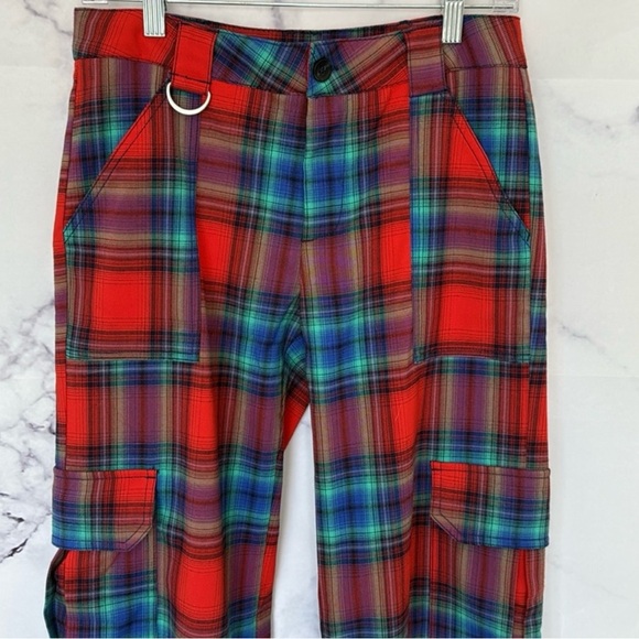 NEW | Urban Outfitters | Women’s Avril Trouser Plaid Pants Size 2 - Picture 6 of 13